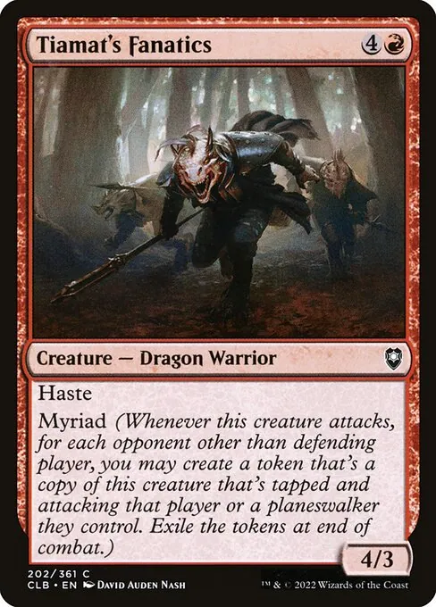 Tiamat's Fanatics 202/361