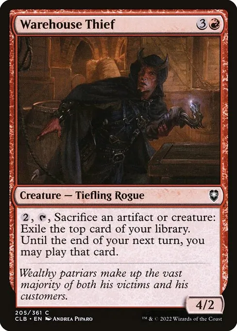 Warehouse Thief 205/361