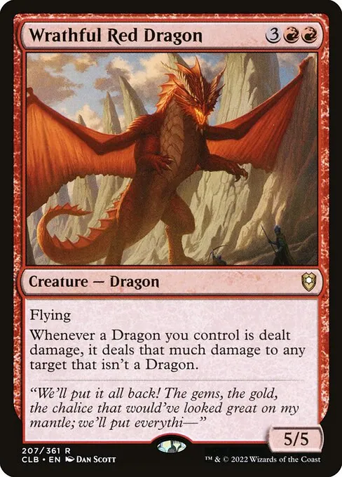 Wrathful Red Dragon 207/361