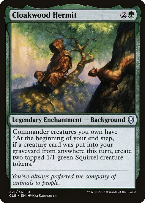Cloakwood Hermit 221/361