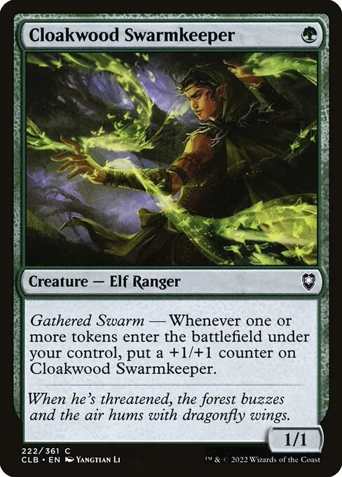 Cloakwood Swarmkeeper 222/361