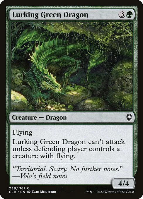 Lurking Green Dragon 239/361