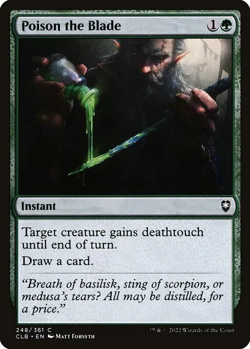 Poison the Blade 248/361