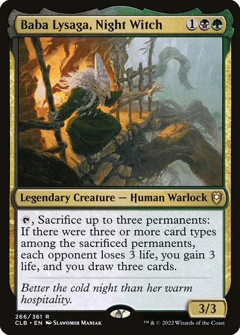 Baba Lysaga, Night Witch 266/361