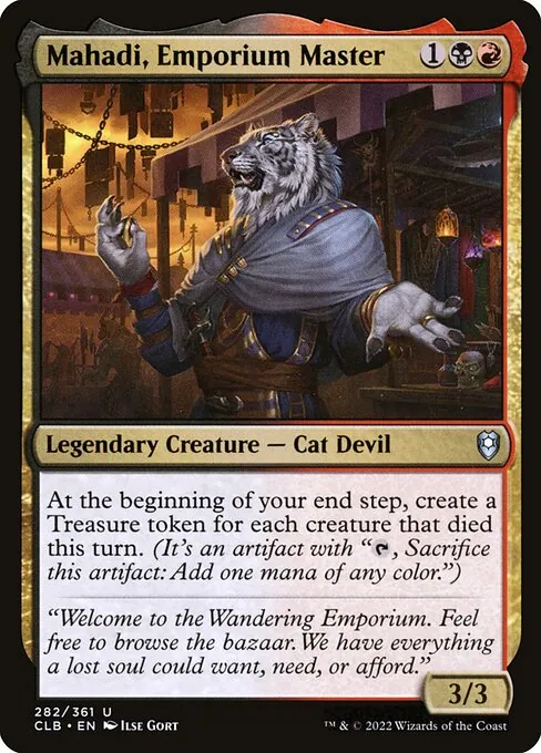Mahadi, Emporium Master 282/361