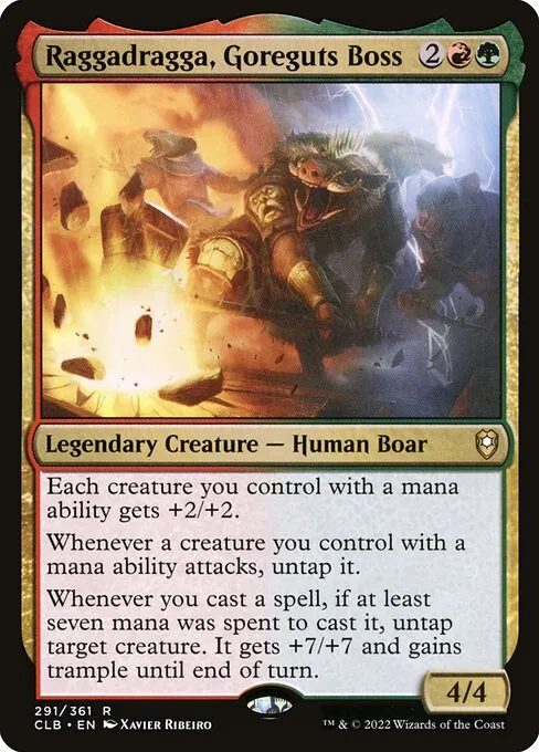 Raggadragga, Goreguts Boss 291/361