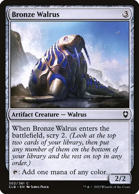 Bronze Walrus 302/361