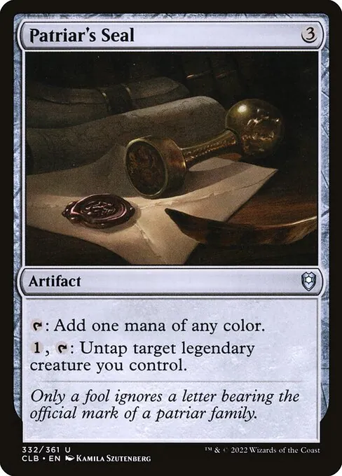 Patriar's Seal 332/361