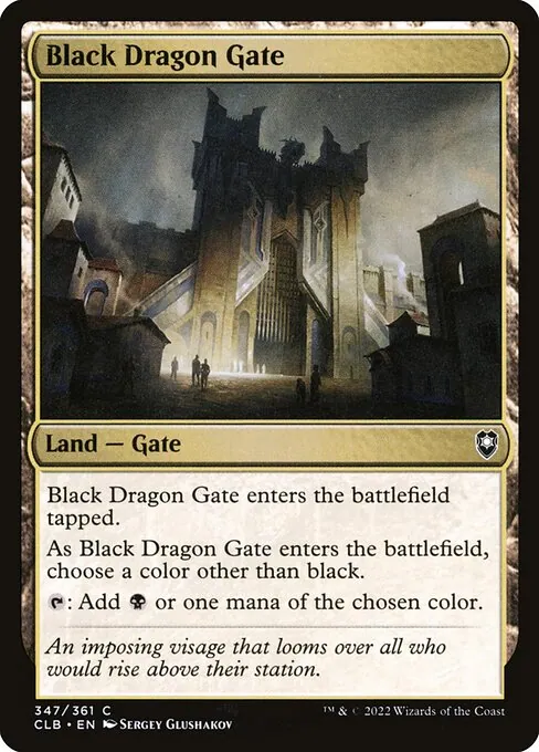 Black Dragon Gate 347/361