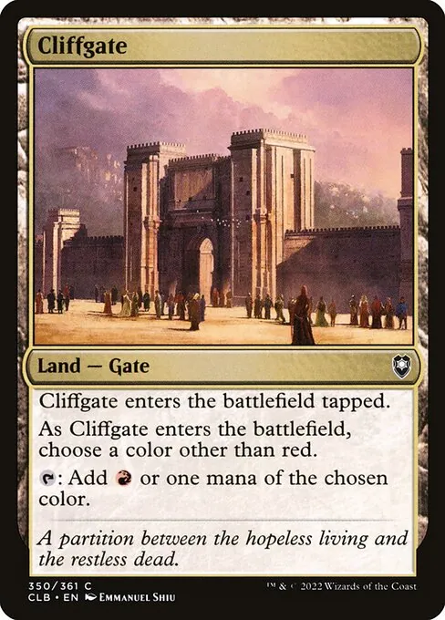 Cliffgate 350/361