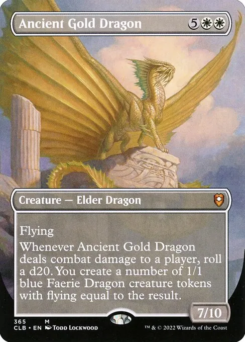 Ancient Gold Dragon 365/361