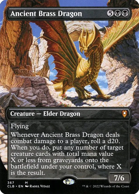 Ancient Brass Dragon 367/361