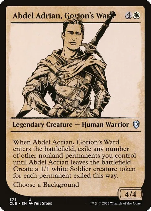 Abdel Adrian, Gorion's Ward 375/361