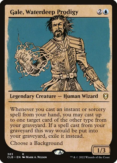 Gale, Waterdeep Prodigy 383/361