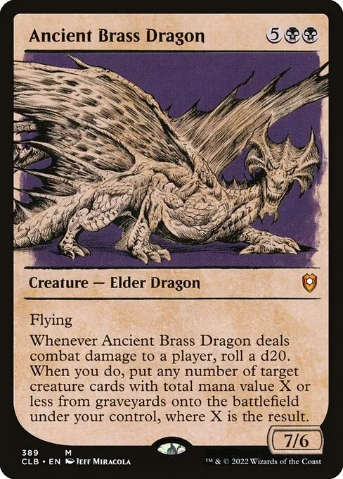 Ancient Brass Dragon 389/361