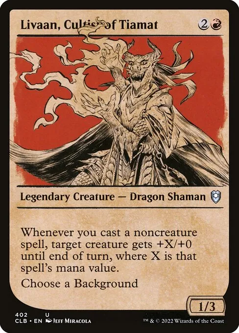 Livaan, Cultist of Tiamat 402/361