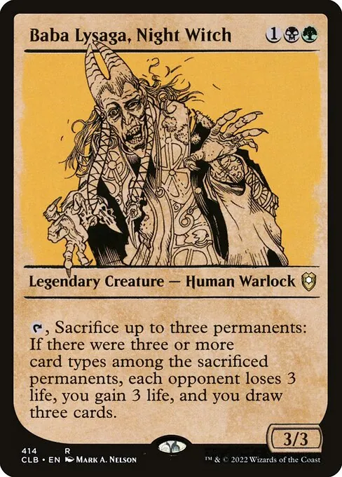 Baba Lysaga, Night Witch 414/361