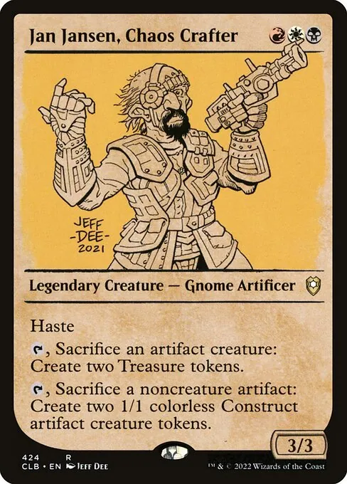 Jan Jansen, Chaos Crafter 424/361