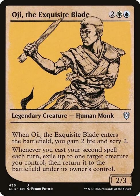 Oji, the Exquisite Blade 436/361