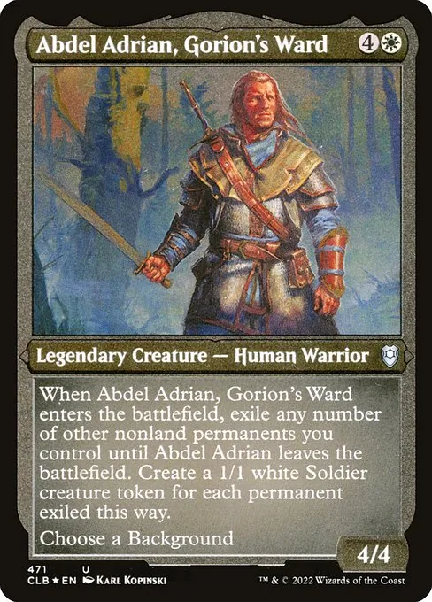 Abdel Adrian, Gorion's Ward 471/361