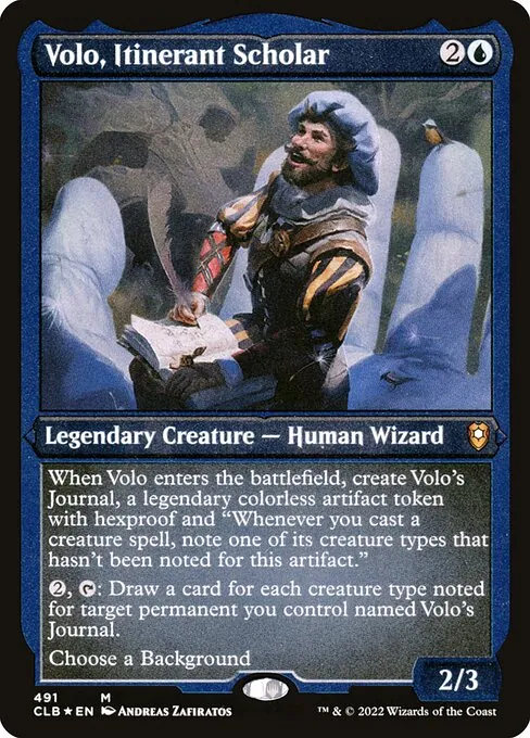 Volo, Itinerant Scholar 491/361