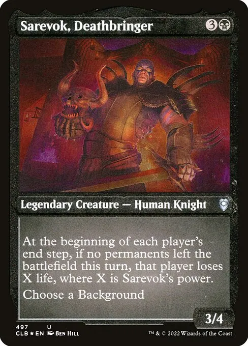 Sarevok, Deathbringer 497/361