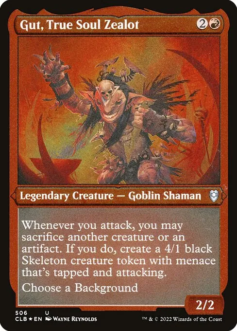 Gut, True Soul Zealot 506/361