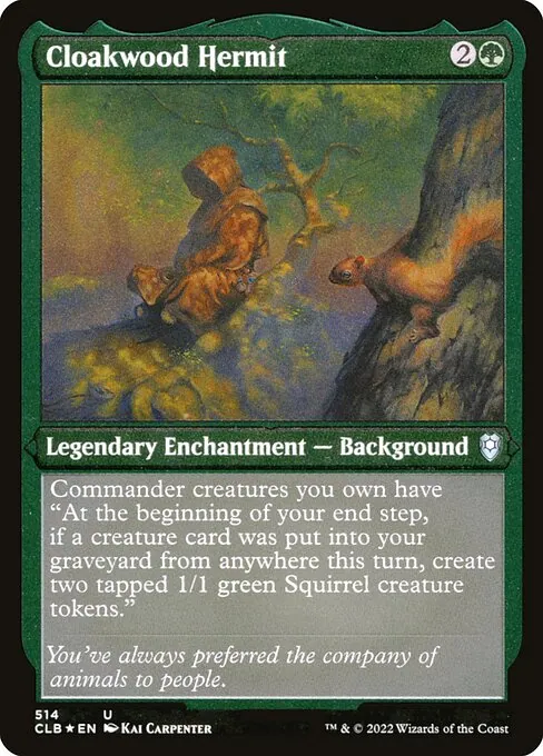 Cloakwood Hermit 514/361