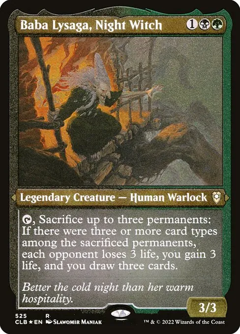 Baba Lysaga, Night Witch 525/361