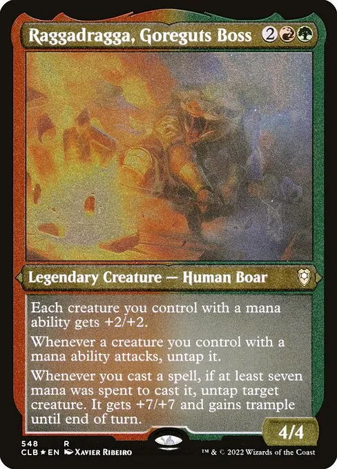 Raggadragga, Goreguts Boss 548/361