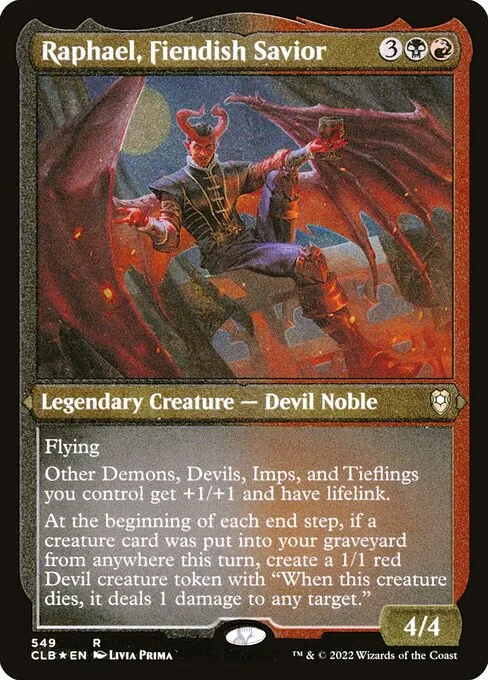 Raphael, Fiendish Savior 549/361