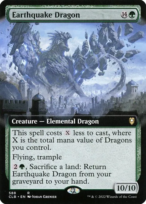 Earthquake Dragon 588/361