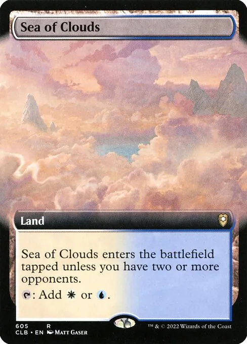 Sea of Clouds 605/361