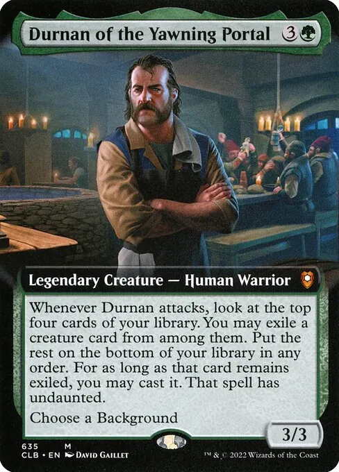 Durnan of the Yawning Portal 635/361