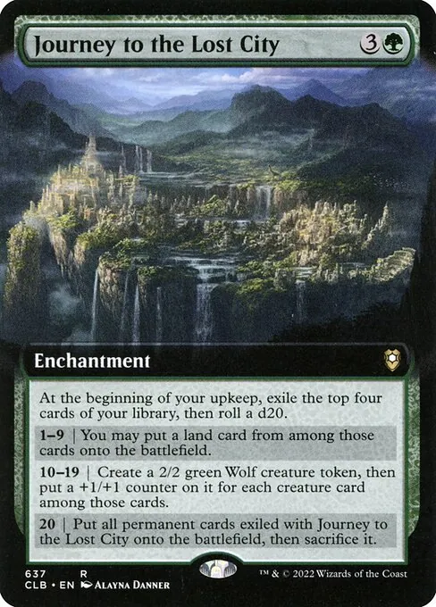 Journey to the Lost City 637/361