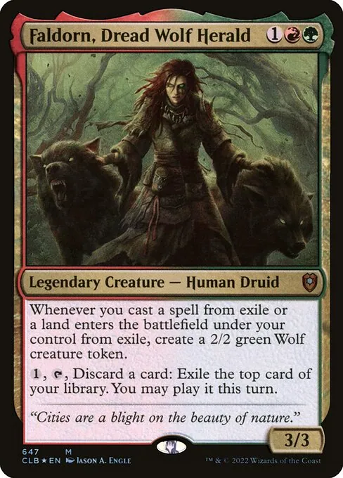 Faldorn, Dread Wolf Herald 647/361