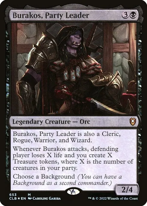 Burakos, Party Leader 653/361