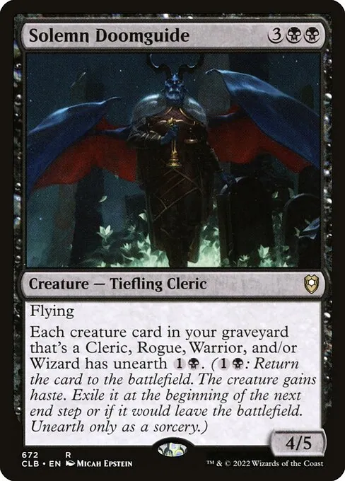 Solemn Doomguide 672/361