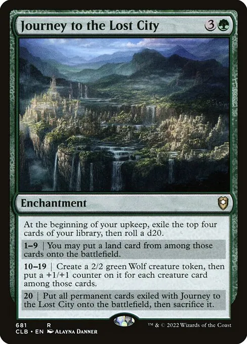 Journey to the Lost City 681/361