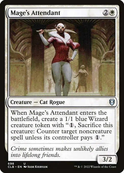 Mage's Attendant 698/361