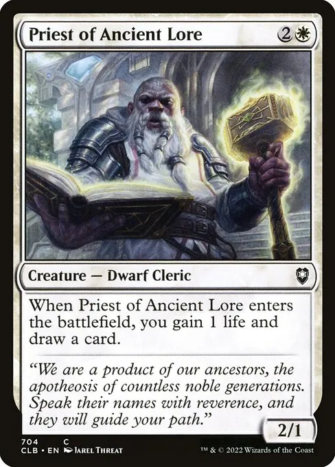Priest of Ancient Lore 704/361