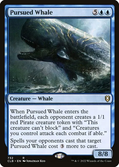 Pursued Whale 732/361
