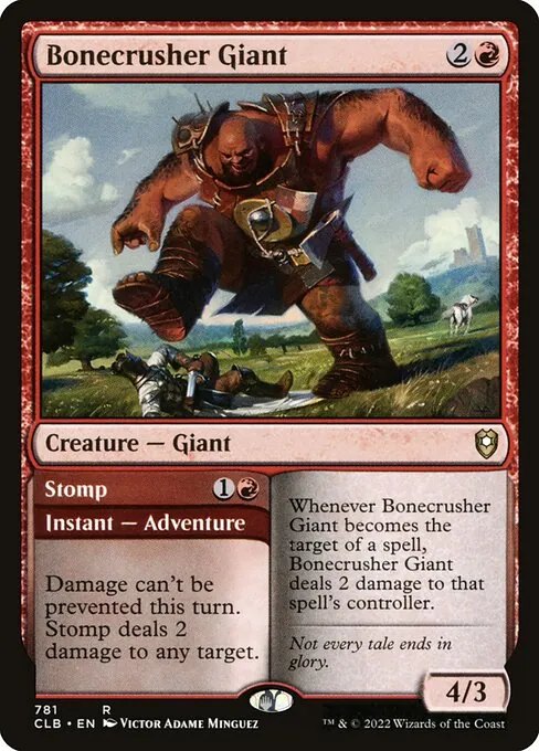 Bonecrusher Giant // Stomp 781/361