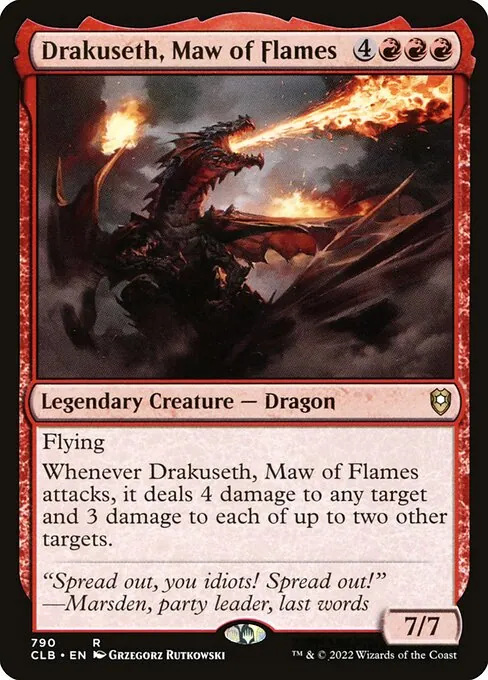 Drakuseth, Maw of Flames 790/361
