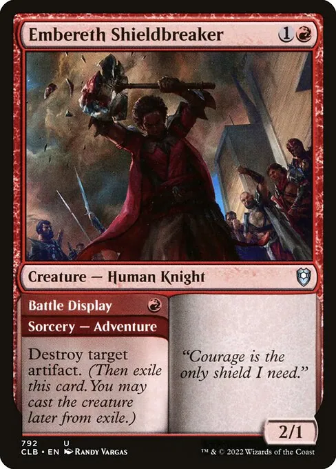 Embereth Shieldbreaker // Battle Display 792/361