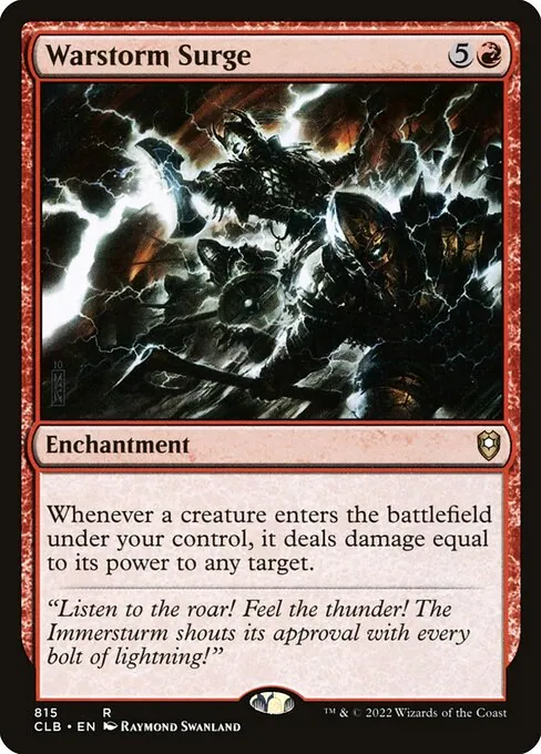 Warstorm Surge 815/361