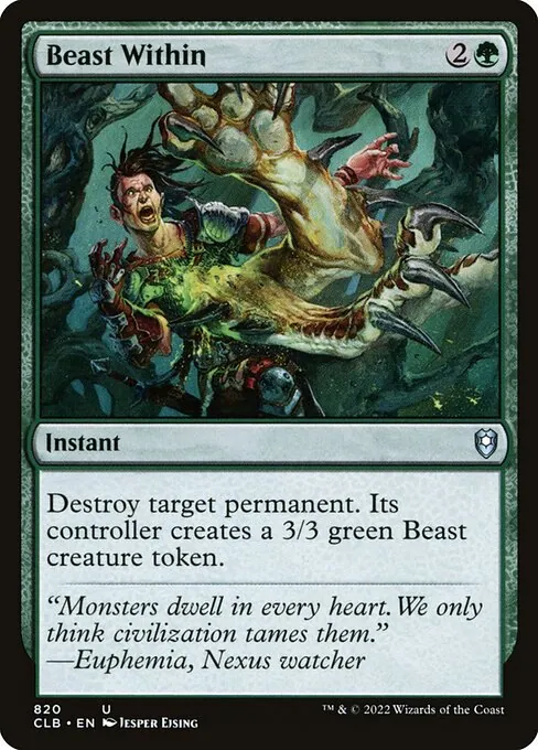 Beast Within 820/361