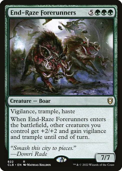 End-Raze Forerunners 822/361