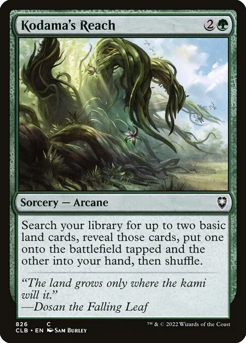 Kodama's Reach 826/361