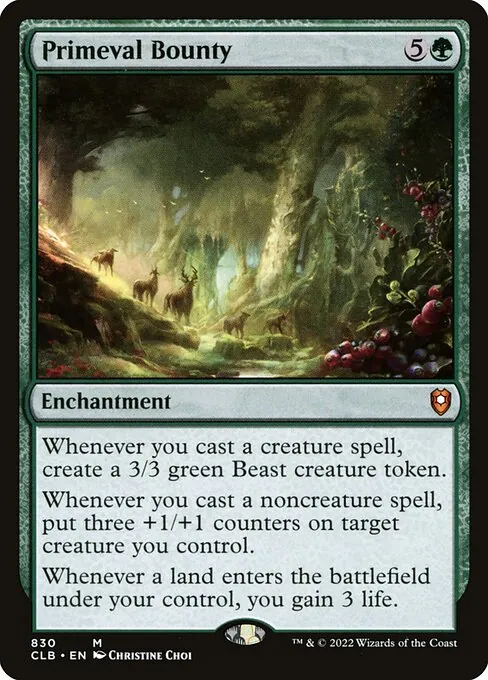 Primeval Bounty 830/361